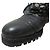 Jimmy Choo HAVANA FLAT Leder Stiefeletten Schwarz - Ansicht 7
