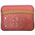 Tory Burch Porta carte T Monogram Rosa Beige - vista 2