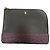 Autre Marque Clutch in pelle e rafia HELEN KAMINSKI Nero D'oro Porpora