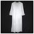 Autre Marque Vestido de renda e voile de algodão NE QUITTEZ PAS Branco - vista 2