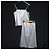 Autre Marque MARILYN MOON Modern Lace 2way Set Up Braun - Ansicht 10