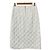 Falda acolchada de jacquard Jil Sander Blanco - vista 2