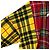 Polo Ralph Lauren Patchwork-Karo-Hoodie aus Baumwolle Rot Blau Gelb - Ansicht 4
