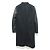 Abrigo All Saints SIDNEY LEA de lana, cashmere y cuero Negro - vista 2