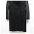 Abrigo All Saints SIDNEY LEA de lana, cashmere y cuero Negro - vista 5