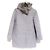 Autre Marque Abrigo con ribete de piel Alberta Ferretti Castaño