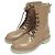 Botines Urban Compact de cuero Max Mara Castaño