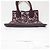 Autre Marque Barneys New York Leder-Tote-Bag Lila - Ansicht 5