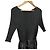 Autre Marque Rirandture Docking Strick-Maxikleid Schwarz - Ansicht 4