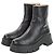 Autre Marque Gianvito Rossi MONTEY Lederstiefel Schwarz