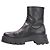 Autre Marque Gianvito Rossi MONTEY Lederstiefel Schwarz - Ansicht 3