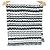 Missoni Chevron Strickschal Schwarz Weiß Beige - Ansicht 2