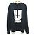 UNDERCOVER 30TH ANNIVERSARY Crewneck Sweatshirt mit U Logo Print Schwarz