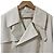 Autre Marque Trench oversize con cintura LOEFF Crudo - vista 5
