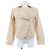 Hermès Wolljacke Beige