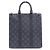 Louis Vuitton Monogram Eclipse Sac Plat Cross shoulder bag Preto - vista 2