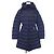 Casaco de Penas Moncler FLAMMETTE Azul Azul marinho