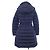 Casaco de Penas Moncler FLAMMETTE Azul Azul marinho - vista 2
