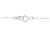 Autre Marque Horseshoe Au750 Diamantenhalskette Silber - Ansicht 5