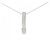 Autre Marque Collier en platine et diamants Argenté
