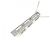 Autre Marque Collier en platine et diamants Argenté - vue 4