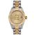 Rolex Datejust Stainless Steel Yellow Gold Uhr Golden