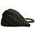 Bolsa Fendi Zucca Canvas Leather Marrom Preto - vista 6