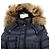 Moncler HERMIFUR GIUBOTTO Chaqueta de Plumas de Nylon Azul Azul marino - vista 2