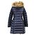 Moncler HERMIFUR GIUBOTTO Chaqueta de Plumas de Nylon Azul Azul marino - vista 4