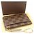 Louis Vuitton Pochette Clé Damier Coin Case Key Case Castaño - vista 2