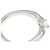 Bulgari Bvlgari Dedicata A Venice Ring aus Platin Größe 6 Silber - Ansicht 4