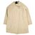 Autre Marque Abrigo sin cuello NUEVO Abrigo de lana Beige Camello