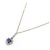 Autre Marque Au750 Saphir Diamant Halskette Golden - Ansicht 2