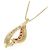 Autre Marque Collar Au750 Rubí y Diamantes Dorado - vista 4
