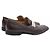 Hermès Mocasines de piel Hermes Castaño - vista 13