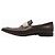 Hermès Mocasines de piel Hermes Castaño - vista 4