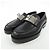 Scarpe Hermès HOT Oversize Kelly Buckle in vitello Nero - vista 3