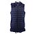Chaleco de plumón Moncler AMARANTE Azul Azul marino
