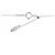 Autre Marque Collar de Flor en Pt y Diamantes Plata - vista 5
