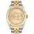 Rolex Datejust Acero Inoxidable y Oro Amarillo Automático Dorado