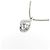 Autre Marque Collar de diamantes PT900 PT850 Plata - vista 4