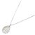 Autre Marque Diamantenhalskette PT900 PT850 Silber - Ansicht 2