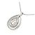 Autre Marque Diamantenhalskette PT900 PT850 Silber - Ansicht 4