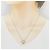 Autre Marque Pt900 Pt850 Clover Diamantenhalskette Silber - Ansicht 6