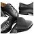 Berluti Alessandro Leder-Oxford-Schuhe Braun Anthrazitgrau - Ansicht 3
