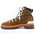 Botas Hermès Deniven de cuero marrón Castaño - vista 2