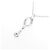 Autre Marque Collana in oro bianco K10 e diamanti Argento - vista 4