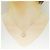 Autre Marque Collar de Au750 y diamantes Dorado - vista 6