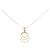 Autre Marque Collar de Diamantes Au750 Dorado