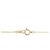 Autre Marque Collar de Au750 y diamantes Dorado - vista 5